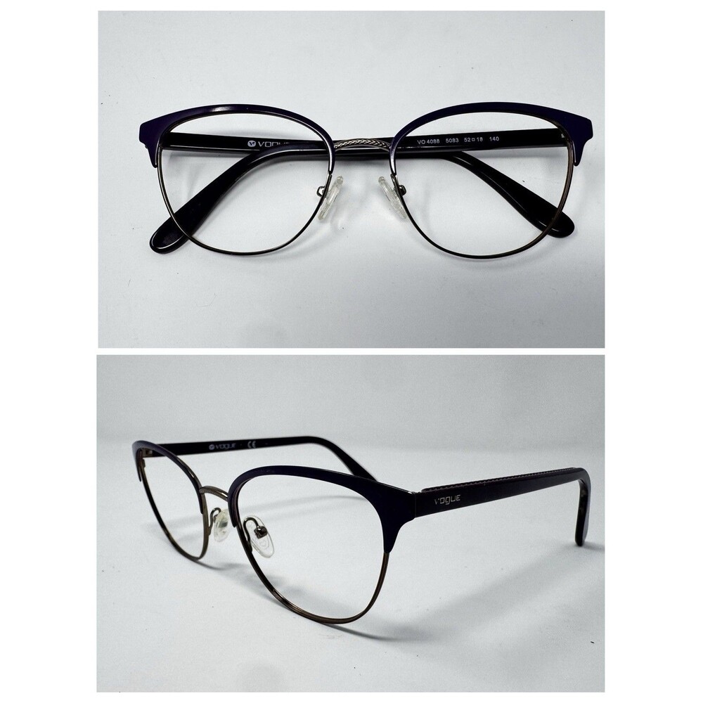 Vogue VO4088 5083 Purple Eyeglass Frames 52-18 140 Authentic